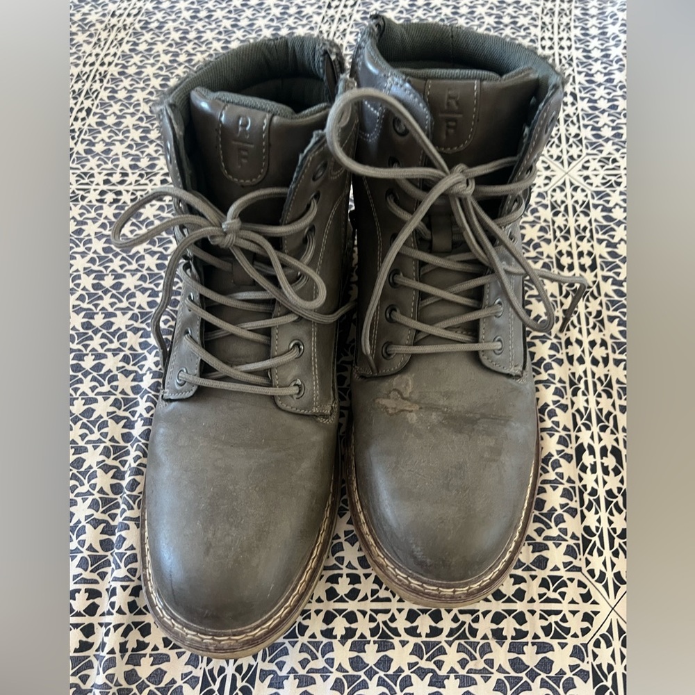 Reserved Footwear Mens Grey Boot